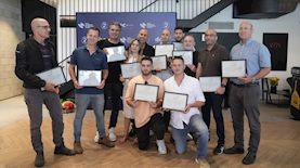 זוכי הפרס, צילום: ארגון העיתונאים והעיתונאיות